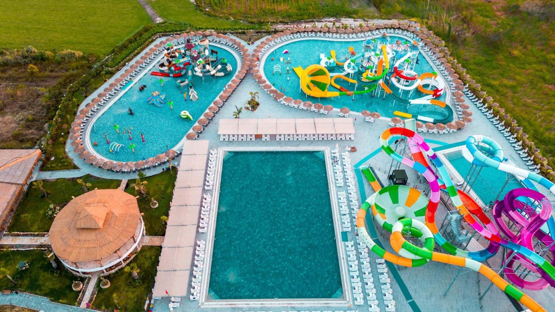 Hotel Dream Fun World à Sidé Extérieur photo